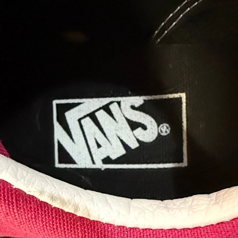 Vans Women's Bold Pink Platform Sneakers - Picture 2 of 8